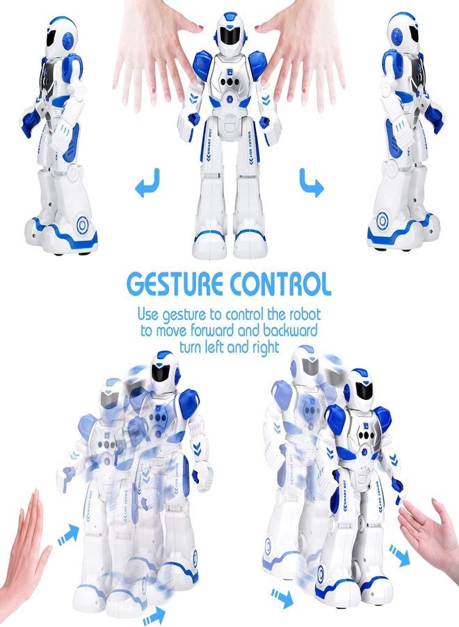 Magicwand R/c Rechargeable Gesture Sensing,Walking Programmable Robot with Demo Mode Smart Bot for Kids with Lights - Image 3